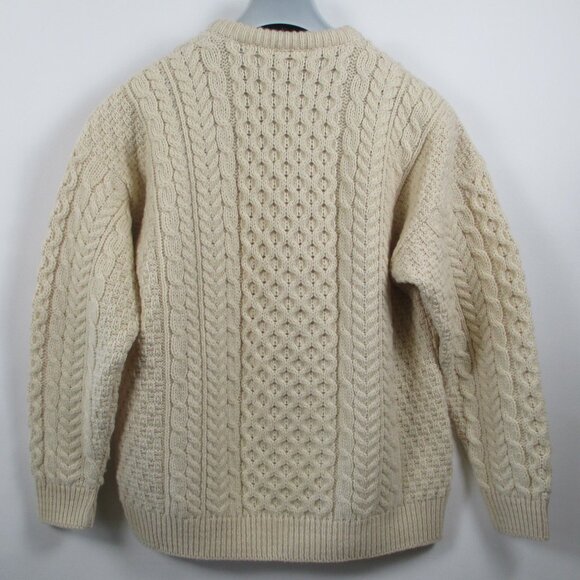 CARRAIG DONN IRISH FISHERMAN'S SWEATER - Picture 3 of 16